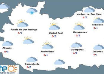 Fin de semana con chubascos y heladas