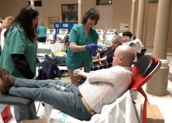Cientos de personas se suman al Maratón de Donaciones de Sangre en la Diputación de Ciudad Real