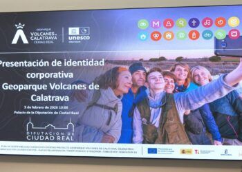 Geoparque Volcanes de Calatrava Ciudad Real ha presentado su nueva identidad corporativa