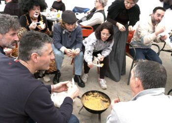 Las gachas manchegas vuelven a reunir a solaneros durante el carnaval