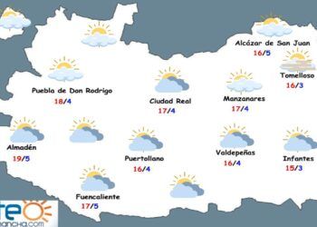 Vuelven las nubes y caen las temperaturas para este fin de semana