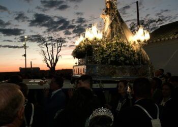 El pueblo de Carrión de Calatrava recibe a su patrona la Virgen de la Encarnación