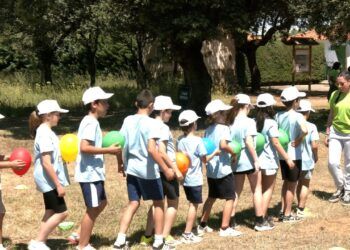 Alcoba de los Montes reúne a 560 escolares en las Olimpiadas de Entreparques