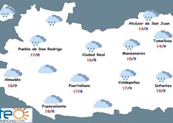 Nubes y lluvias aisladas protagonizarán el fin de semana