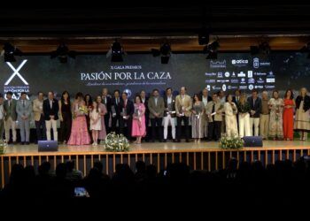 ÁTICA reconoció a la Diputación como socio de honor en los Premios Pasión por la Caza