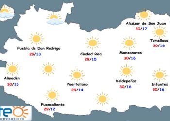 Bajan las temperaturas, un fin de semana de alivio antes de volver a los 40°C