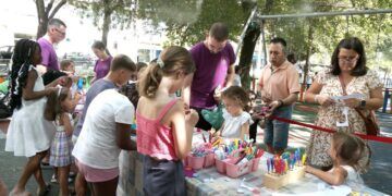 Las Fiestas Patronales de Puertollano se llenan de manualidades para los más pequeños