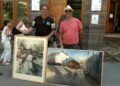 Miguel Sampedro y Miguel Medina se imponen en el III Certamen de Pintura Rápida de Puertollano