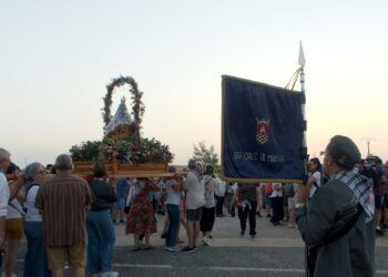 Santa Cruz de Mudela se desborda de devoción en una romería multitudinaria